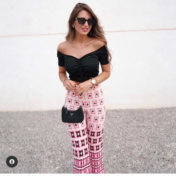 Zara Printed flare pants - Picture 14 of 16